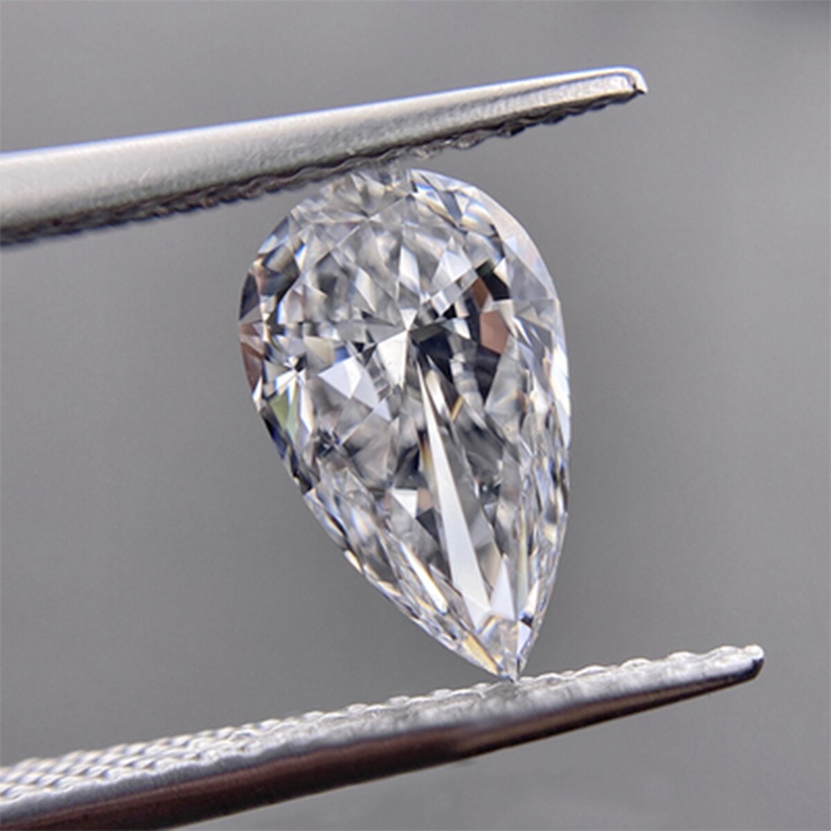 Szjinao Real 100% Losse Edelsteen Moissanite Steen 1ct 5*8Mm D Kleur VVS1 Peervormige Diamant Undefined Voor sieraden Diamond Ring