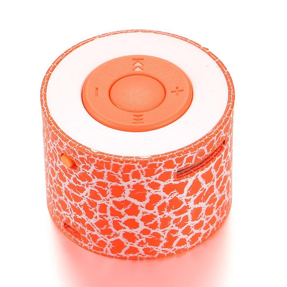 Mini Speakers 3.5Mm Plastic Draagbare Usb Crack Patroon Mini Stereo Speaker Sport Draadloze MP3 Luidsprekers Ourdoor Draagbare