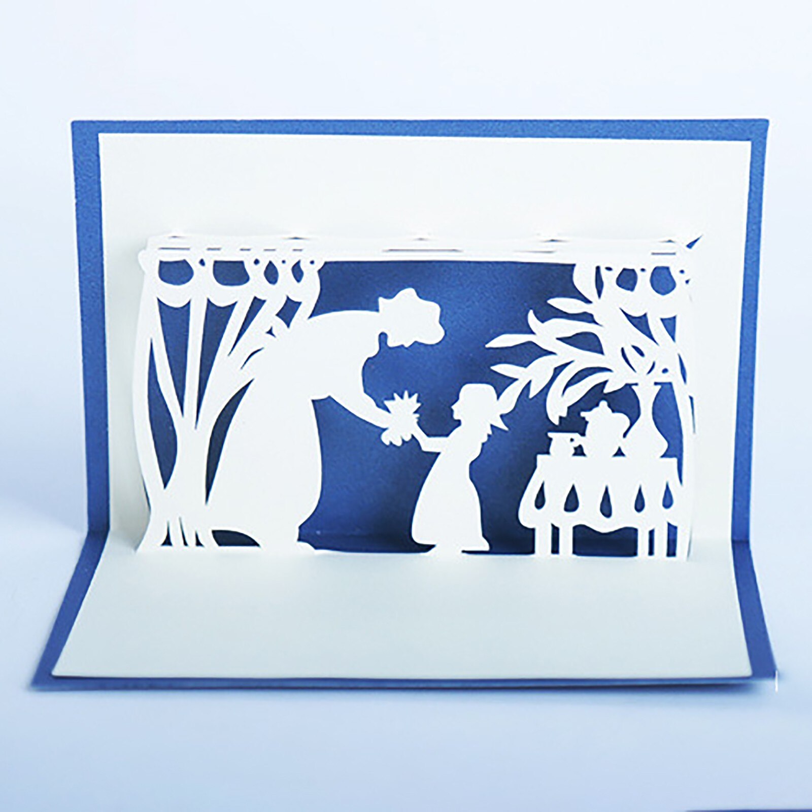 3D Pop UP Cards Mother's Day Postcard Birthday Invitation Greeting Cards Anniversary for Her especially for you Mother Card: E