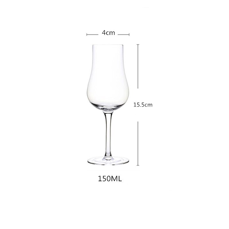 Skotsk whisky ildelugtende krystal kop whisky duft vin kop brandy snifter krystal tulipan aroma smag glas bæger: Duftkop