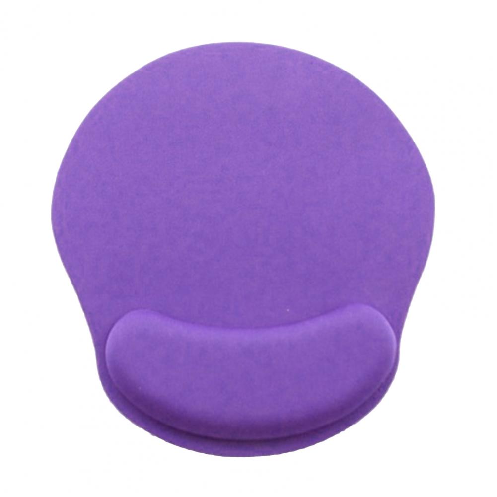 Mauspad matt Schreibtisch Pad mit Handgelenk schützen Anti-Rutsch-Gel Handgelenks tütze für PC Laptop Computer ergonomischen Komfort Armbinde: Lila