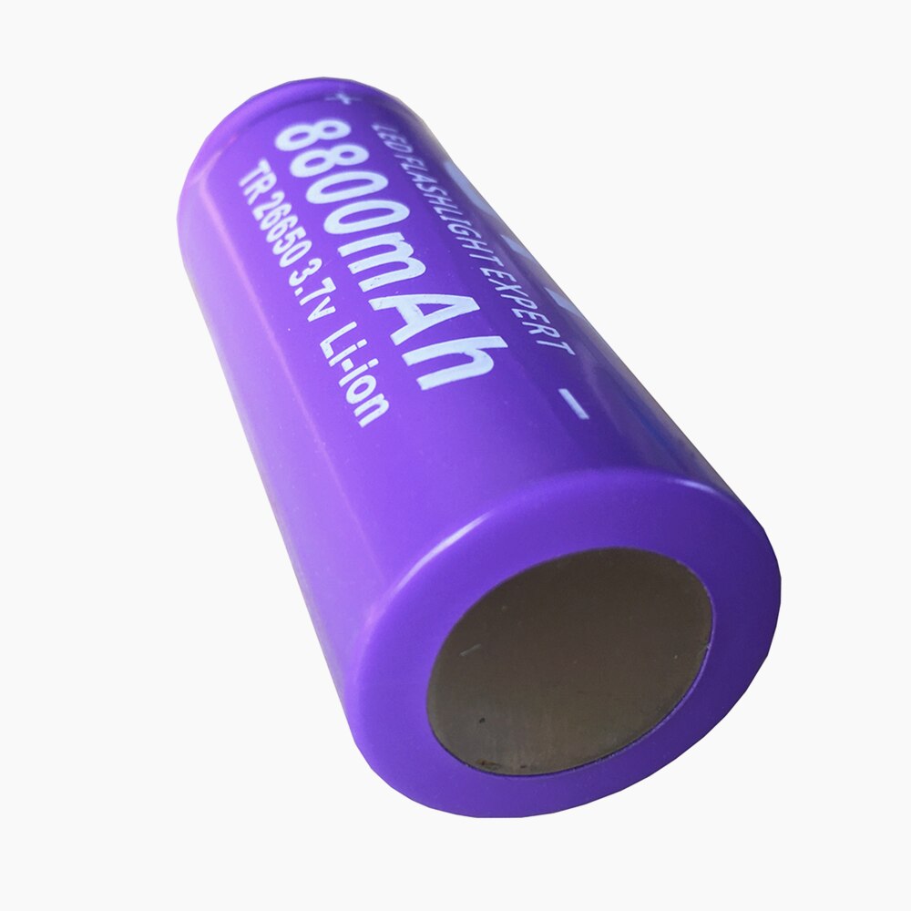 100% 3.7V 26650 Batterij 8800Mah Li-Ion Oplaadbare Batterij Voor Led Zaklamp Zaklamp Li-Ion Batterij Accumulator Batterij