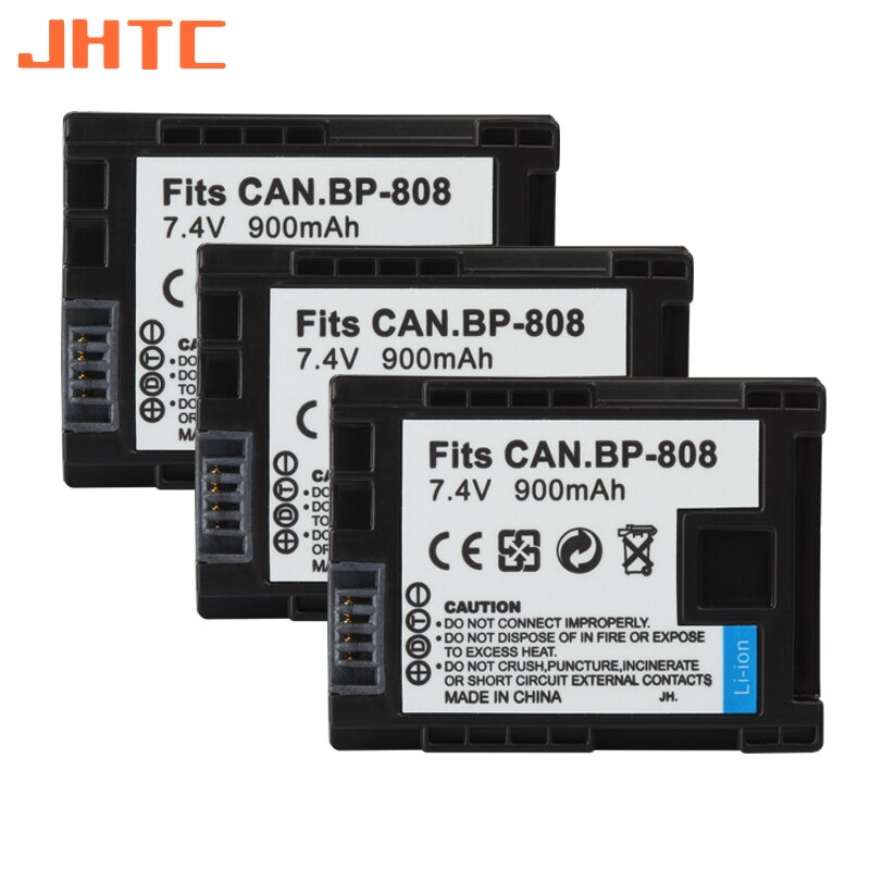 BP-808 BP-809 BP-819 BP-827 BP808 BP 808 809 Battery 900mAh for Canon FS300 FS100 XA10 VIXIA HG20 HF21 HF S11 HF S10 HF11 Camera