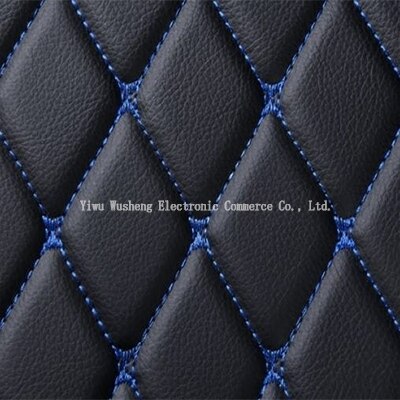 Vordere Reihe 2 Sitz Auto Fußmatten für Mazda 3 BL BK 2 5 6 CX-3 CX-4 CX-5 CX-6 CX-7 CX-9 MX-5 RX 8 Auto Zubehör Auto Waren: black blue