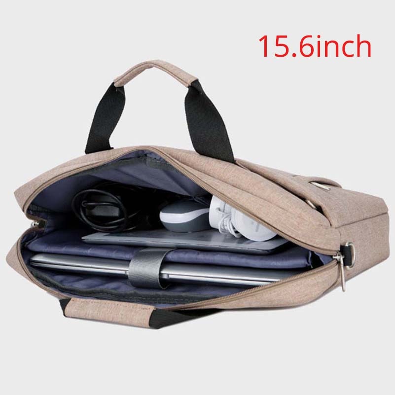 Laptop Bag 15.6 Inch Waterproof Notebook Bag For Women Men Computer Shoulder Crossbody Handbag Briefcase Bags For Documents