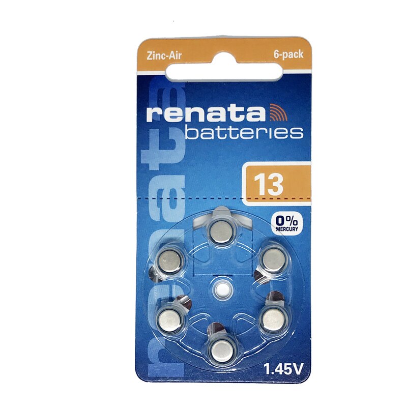 36pcs Renata 13 1.45v 305mAh Zinc air batteries A1... – Grandado