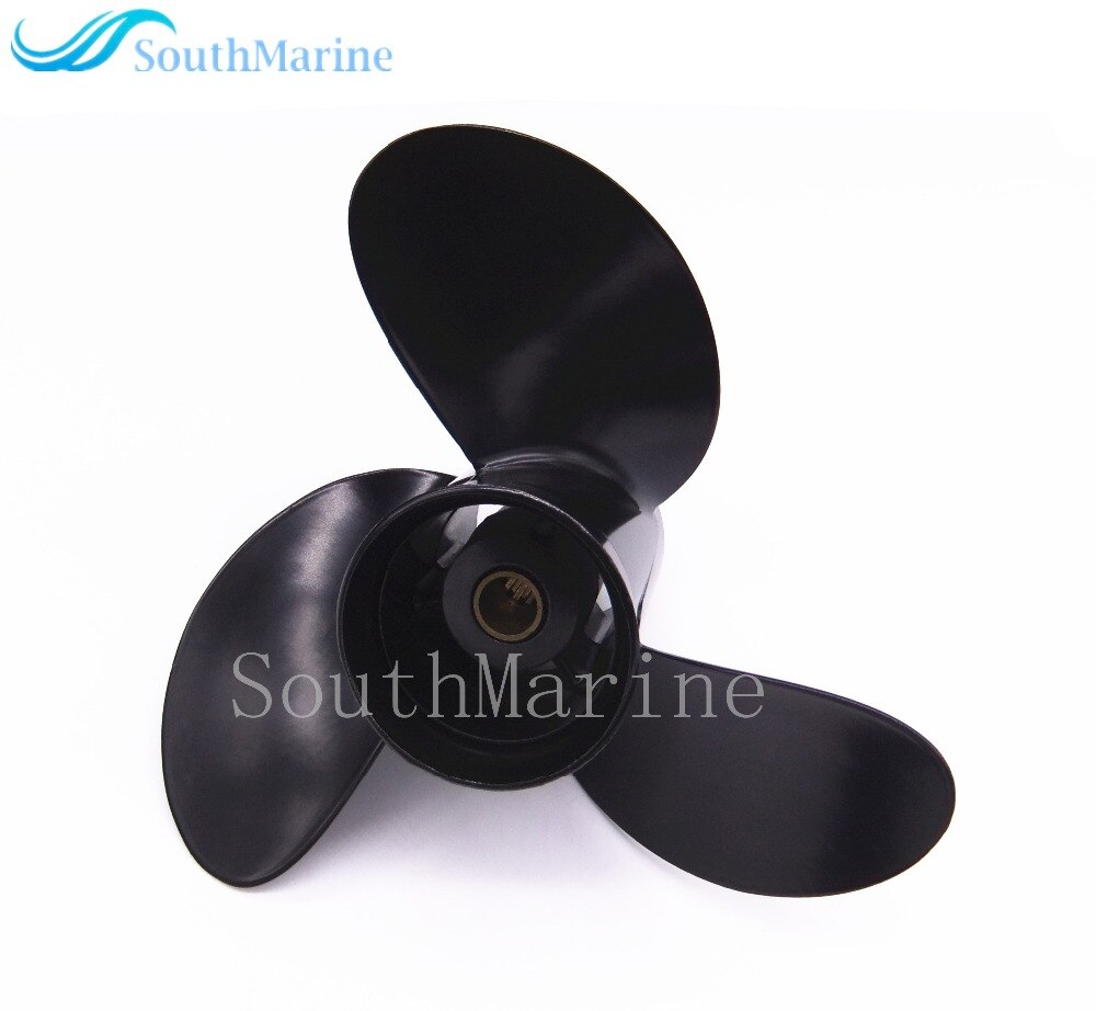 BFO 3-Blade Aluminum Propeller – Fits Tohatsu / Mercury 8-9.9HP (8.5 Pitch, Standard Rotation) 3 thumbnail image