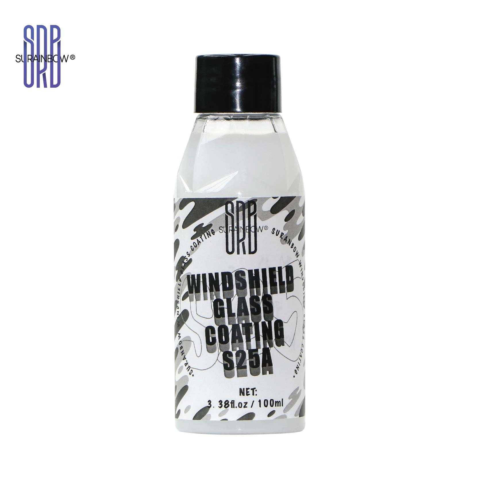 Glascoating Coat Protectant - Hydrofoob regenafweermiddel voor auto's, langdurige en duurzame coating, snelle en eenvoudige toepassing: Oranje