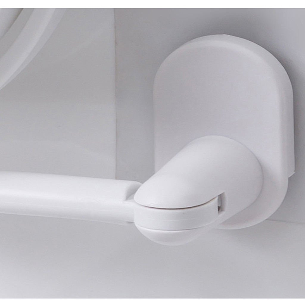 Non-Marking Mirror Free Punching Mirror Telescopic Mirror Makeup Desk Wall Stand Portable For Lovers Wearable