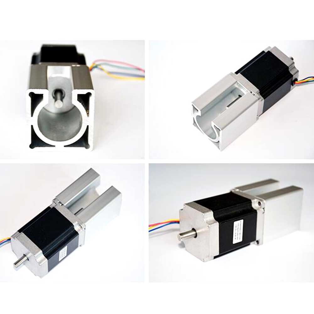 Soporte de Motor CNC NEMA 23 paso a paso, soporte de perfil de aluminio, montaje para Motor paso a paso 57, 1 unidad