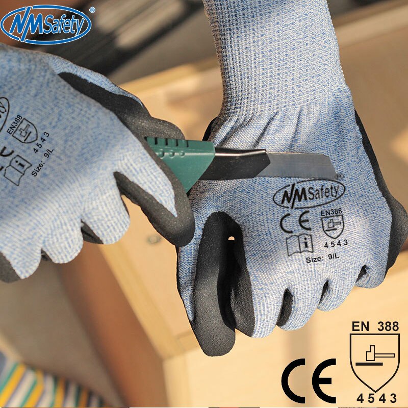 NMSafety Snijbestendige Werk Beveiliging anti coupure handschoen