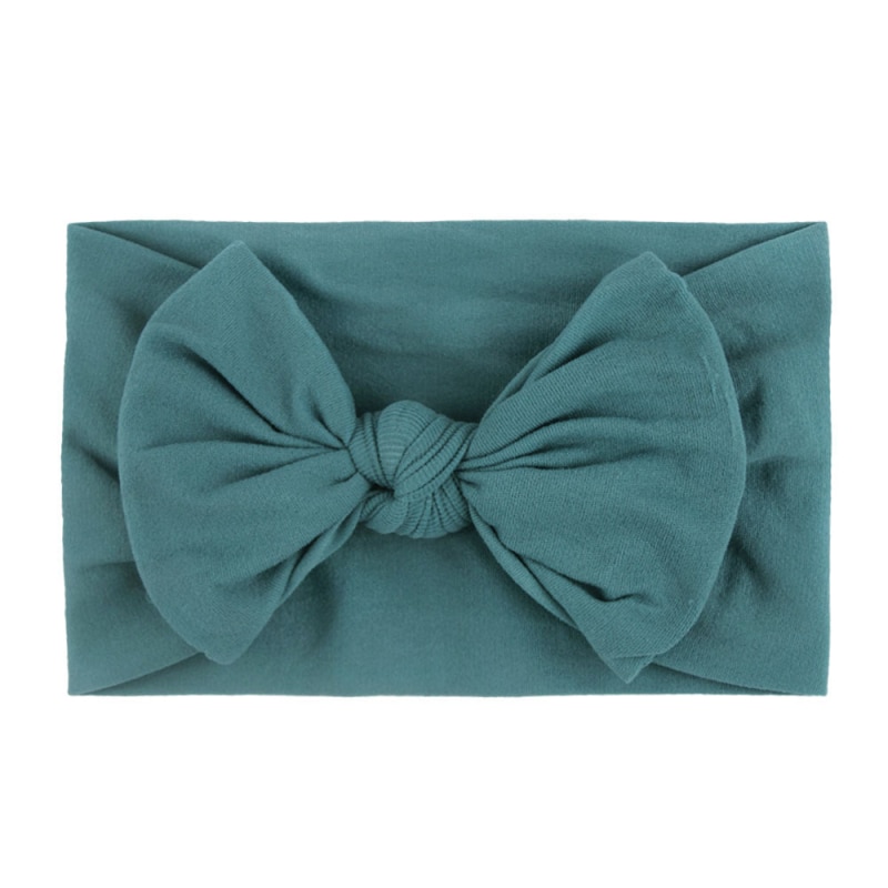 Baby Junge Mädchen Einfarbig Bowknot Stirnband Headwear Nahtlose Super Weiche Hairband Nette Haar Zubehör freundlicher Zubehör