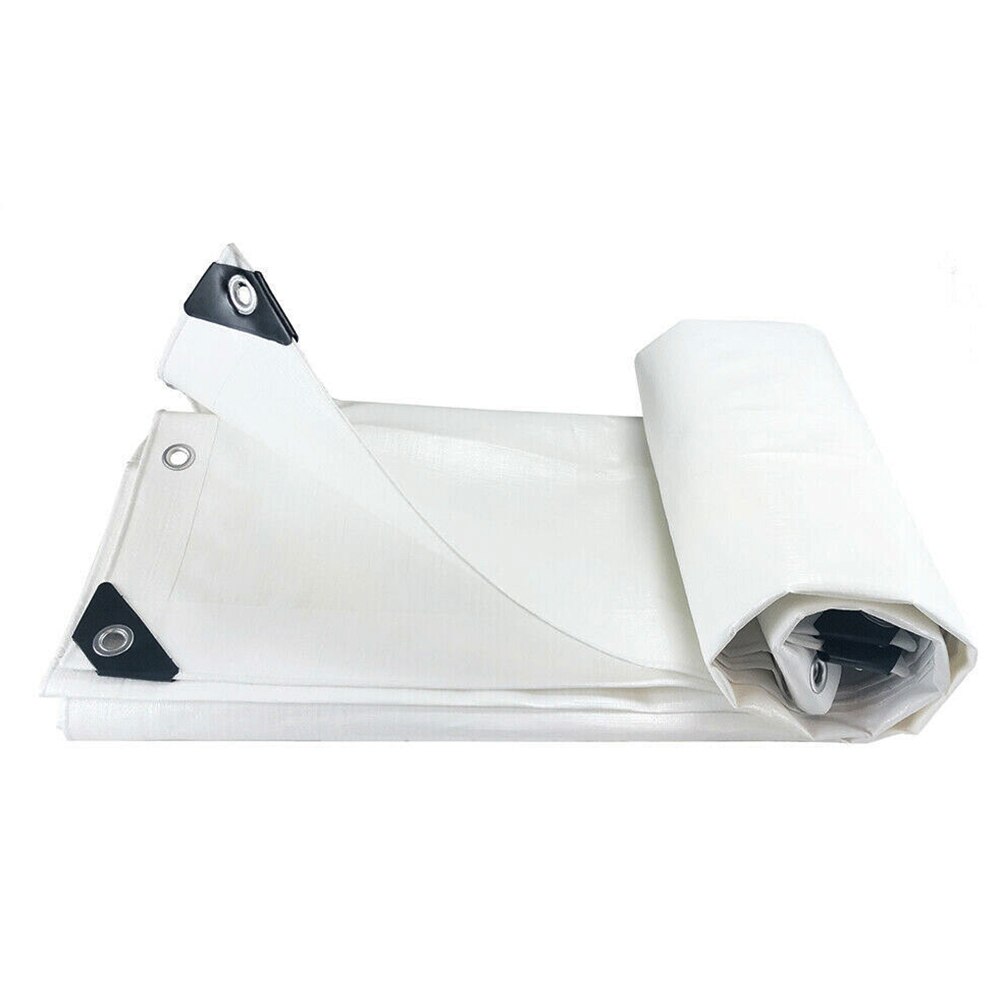 Heavy Duty Poly Tarp Waterproof Tarpaulin Canopies Tent Reinforced Boat Car Cover BJStore