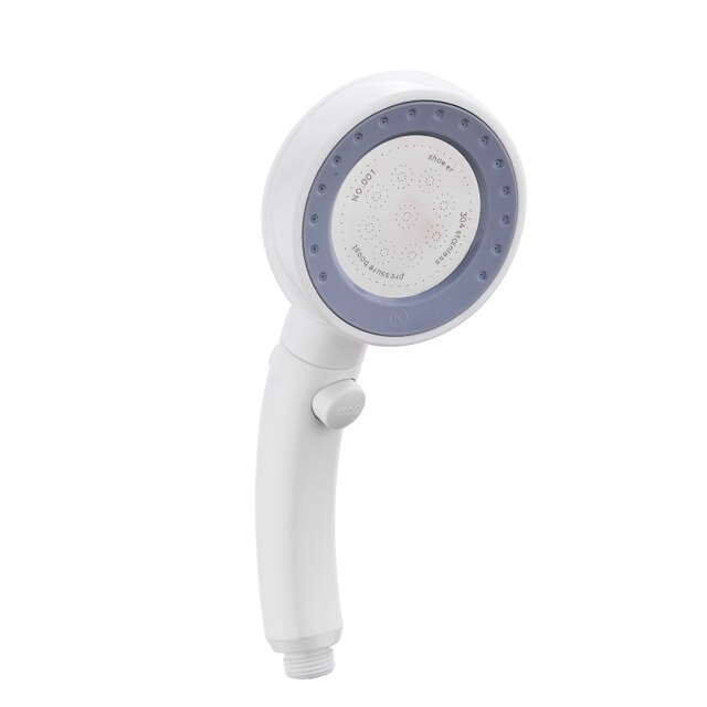 Frap Douchekop Water Saving 300% Druk Boost Krachtige 300 Gaten ABS Verchroomde Hand Held Badkamer Douchekop Y044-1