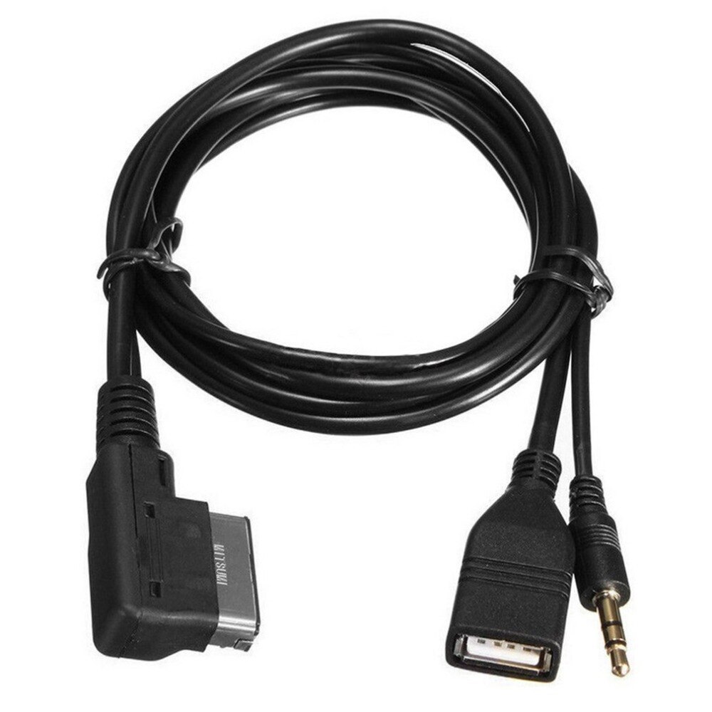 Auto Ami Aux Usb-kabel Voor Iphne 6 S 5 Fit Voor Mercedes Benz