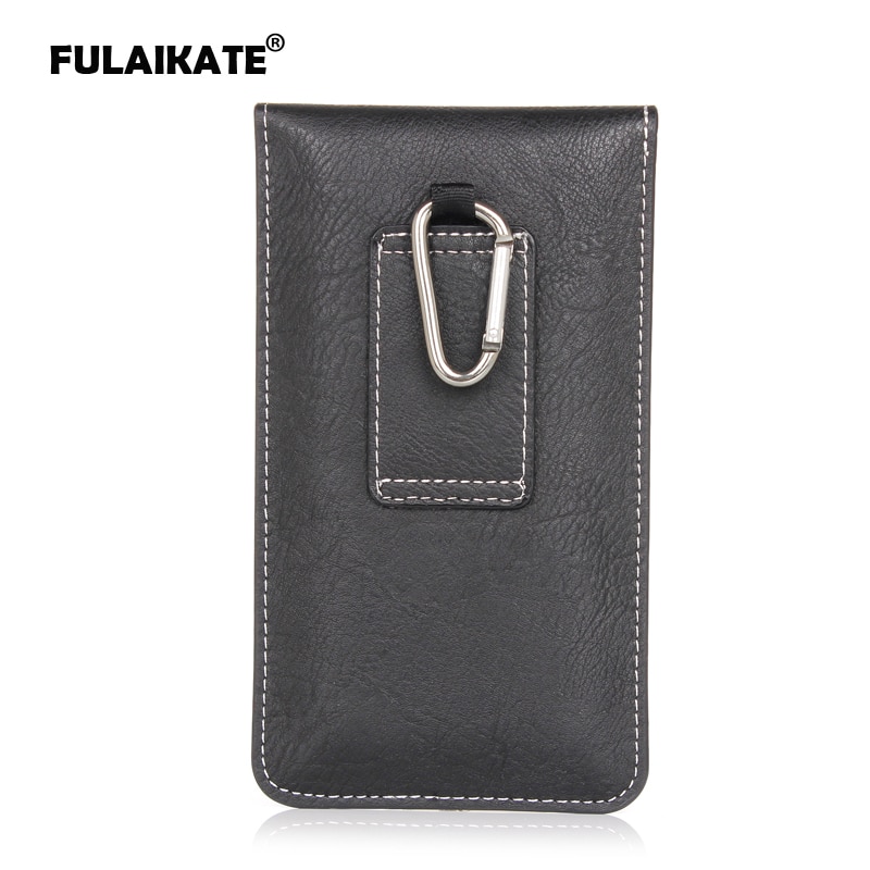 Fulaikate multifunctionele heuptas voor iphone 6 7 plus hoesje 5.5 inch universele holster voor note 4 note 3 etui met kaartvak