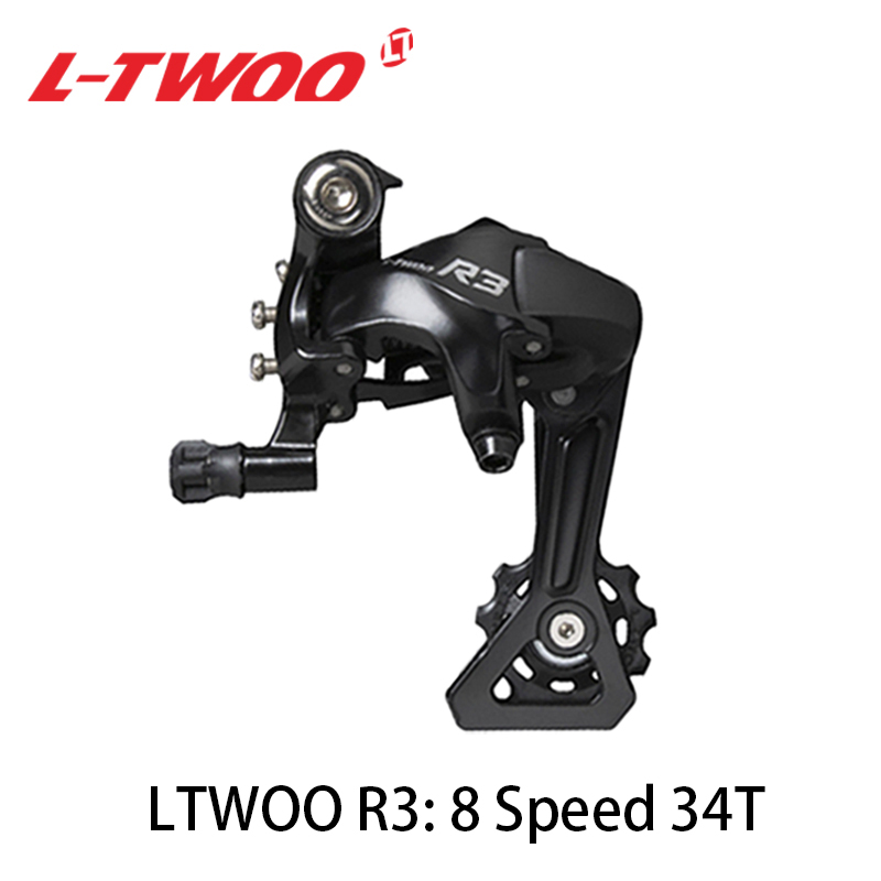 LTWOO – dérailleurs arrière pour vélo de route, Compatible avec Shimano 11s 10s 9s 8s 7 s, R9/R7/R5/R3/R2 11/10/9/8/7 vitesses: R3 8S