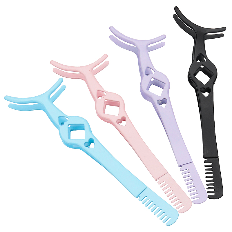1 pc Beruf elle Wimpern zange mit Kamm pinzette Locken falsche Wimpern Clip kosmetische Augen Frauen Schönheit machen-hoch-Werkzeug