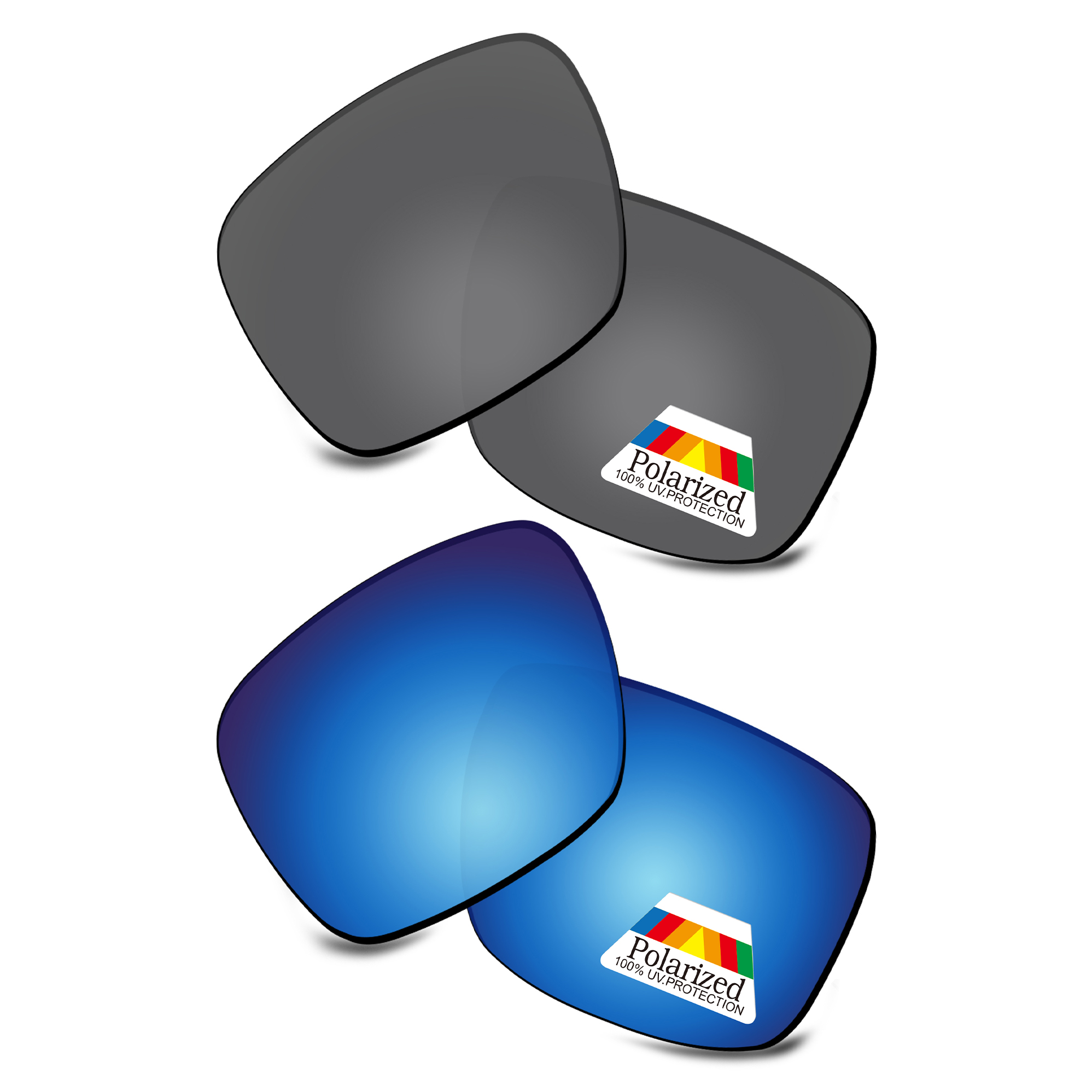 Lentes de repuesto polarizadas Bwake para gafas de sol Oakley Jupiter Squared OO9135,Jupiter Carbon OO9220 - 56 mm: YELLOW