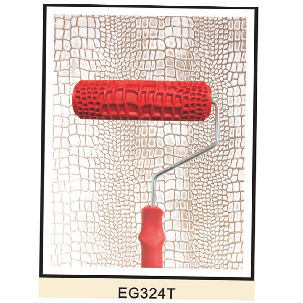 Various Embossed Patterns Of Paint Roller With Plastic Handle: L