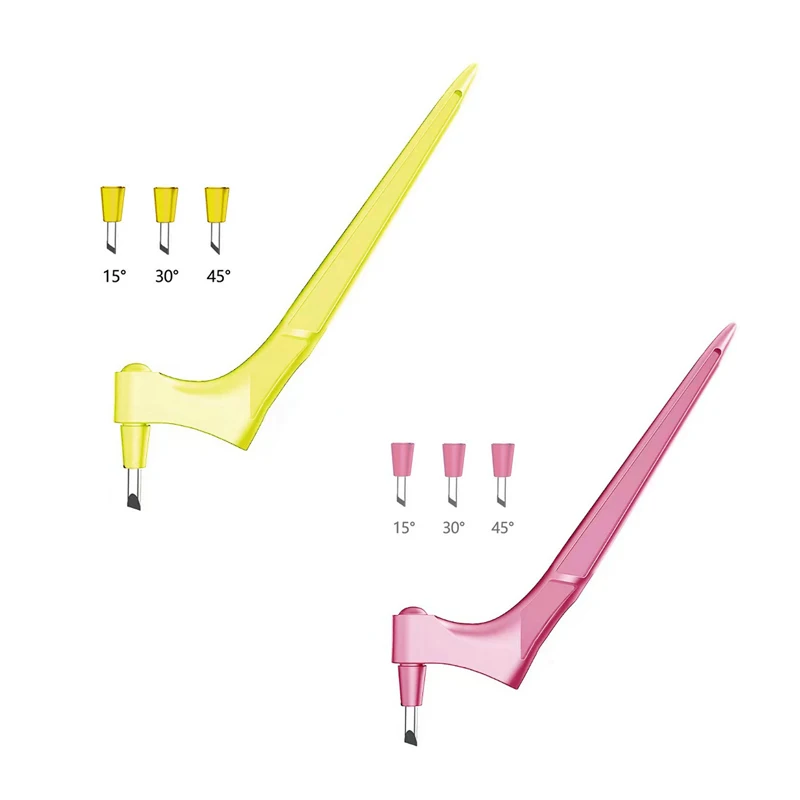 1/2/3/4 ensembles bricolage Art et artisanat outils de coupe lame rotative à 360 degrés coupe-papier de sécurité 3 lames de rechange papier de coupe: Or