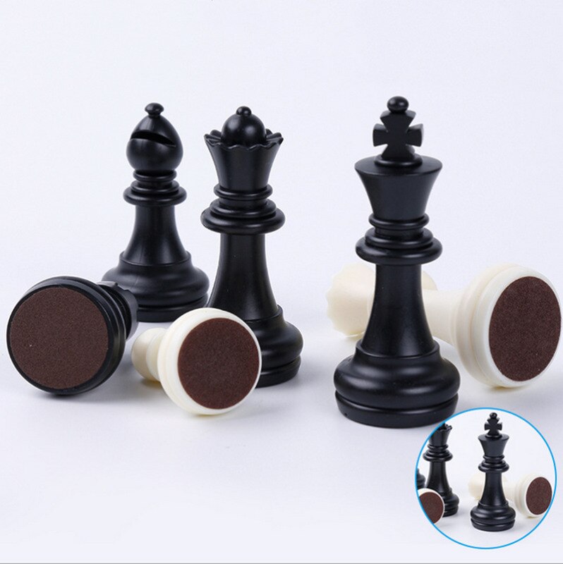 Magnetisk foldbart skakbræt sæt brætspil hjemme udendørs bærbart barnelegetøjs skak sæt
