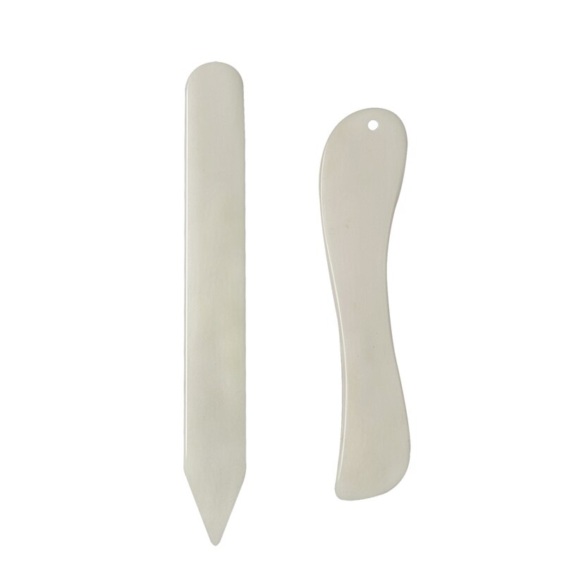 2pcs Paper Creaser and Bone Folder for DIY Scrapbooking Card Making Album Paper Folding Tool Crafts Edge Slicker Letter Opener