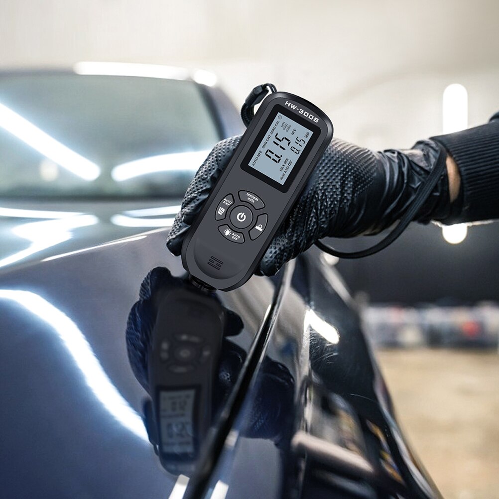 1 Set Useful Paint Thickness Meter Painting Depth Gauge Coating Thickness Tester