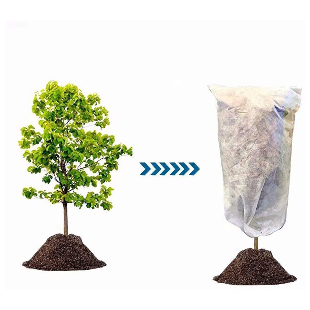 Practical Warm Cover Tree Shrub Plant Protecting Bag Frost Protection Yard Garden Winter Grower Bags Frost Protection Cover