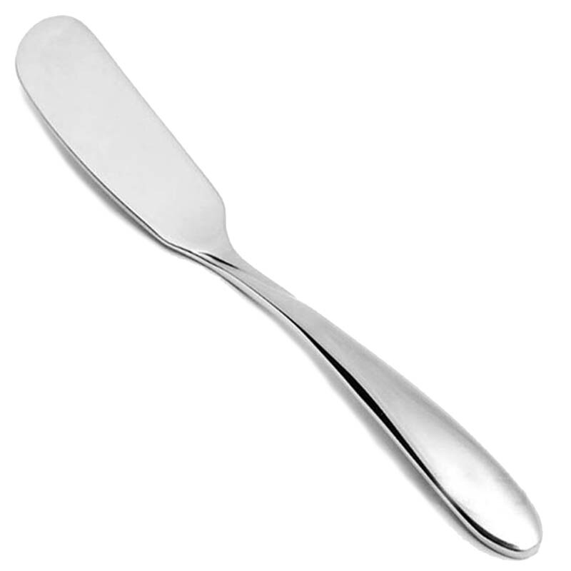 6 stk rustfrit stål ost dessert syltetøjsspreder smør kniv frugtgaffel western service morgenmadsværktøj service