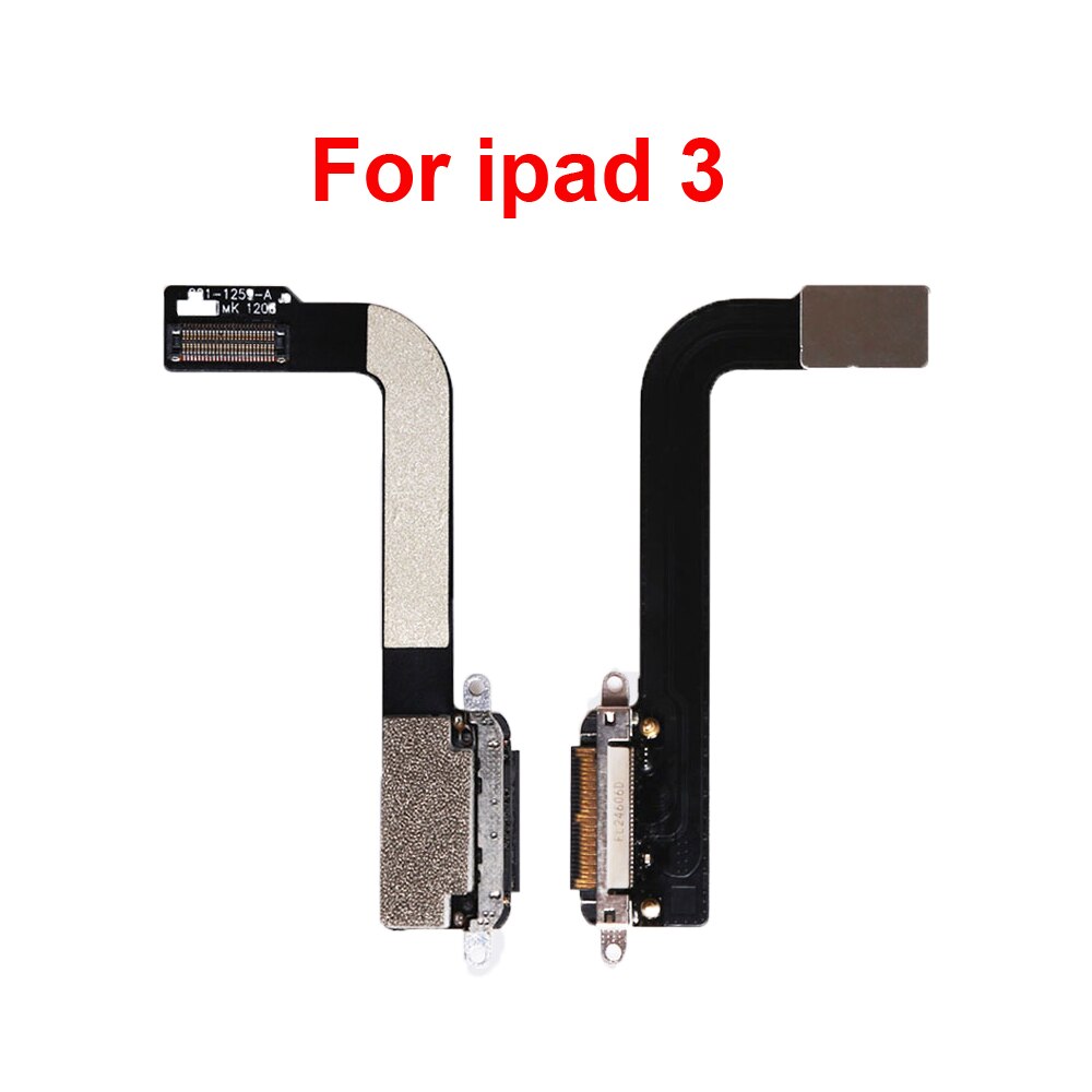 1Pcs Usb Poort Opladen Connector Dock Charger Data Flex Voor Ipad 2 3 4 A1395 A1396 A1397 A1416 A1430 a1403 A1458 A1459 A1460