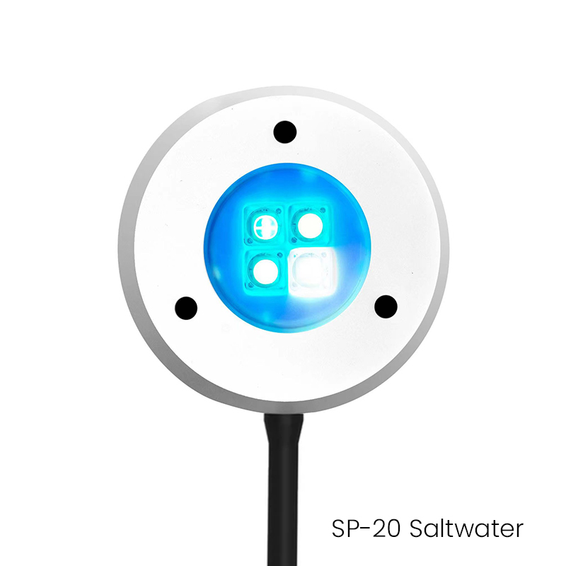 Spectra SP20 110-240V 20W Freshwater Refugium Saltwater Coral Reef Marine LED Aquarium Light for Nano Fish Tank: green / US PLUG