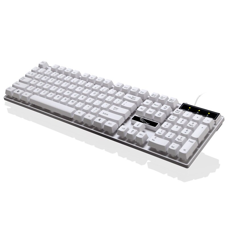 Mechanical Touch Gaming Keyboard High Keycaps Ergonomic for PC Computer Laptop Desktop