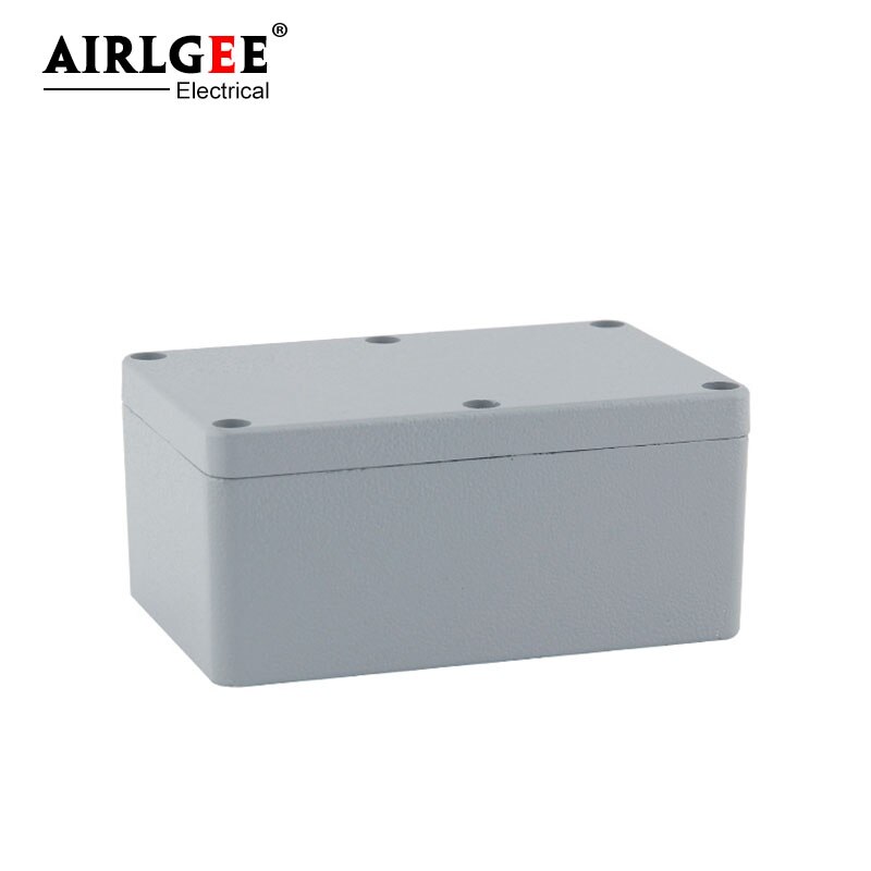 120 * 80 * 55mm cast aluminum IP65 waterproof security monitoring metal power box mini aluminum box outdoor industrial box