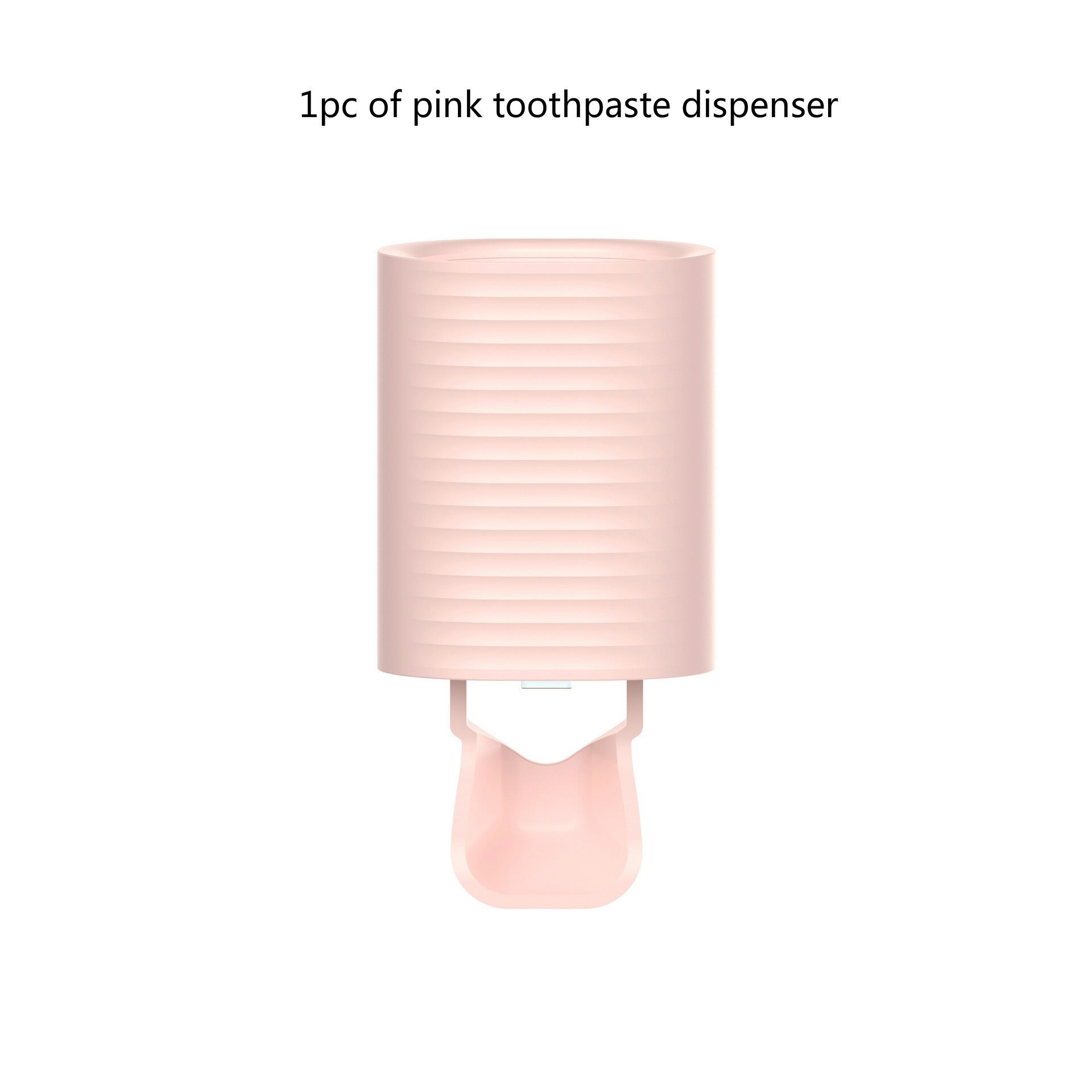 Xiaomi-soporte de esterilización ultravioleta UVC para cepillo de dientes, dispensador de pasta de dientes, estante montado en la pared, accesorios de baño: pink Dispenser
