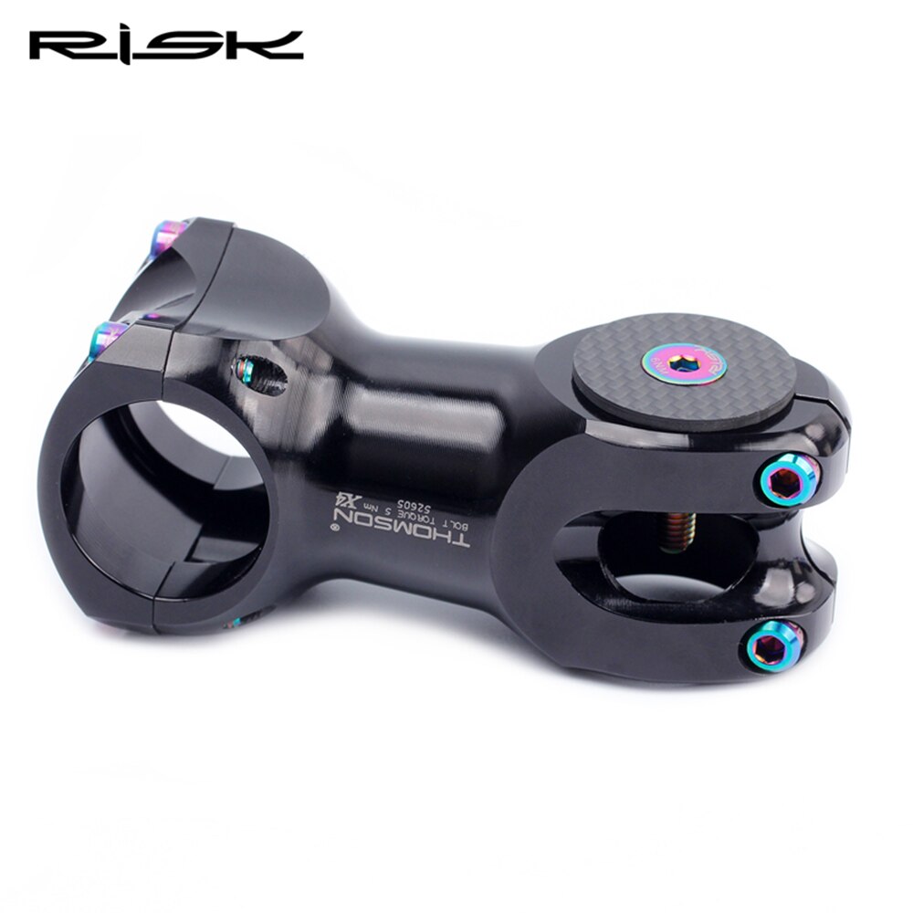 Risico Alle Carbon Fiets Headset Top Cap + Titanium Bouten OD2 Stem Cap 28.6Mm 31.8Mm Road Fiets Mtb stuurpen Cover Accessoires