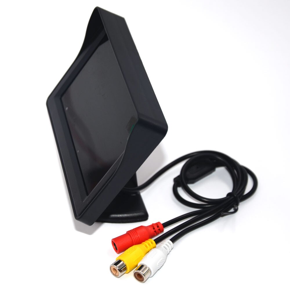 Car Monitor 4.3 or 5 Inch LCD TFT Display Desktop Foldable Mirror Video PAL NTSC Auto for Parking Rear view Backup Camera: 4.3 Inch Desktop