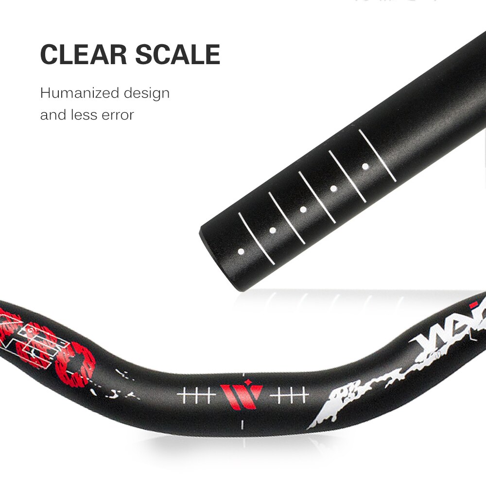 Tragen-Besteändig Fahrrad Lenker 780x31,8mm Mountainbike Lenker Ultra Lange Griff Bar Aluminium Legierung Steigleitung für fahrrad
