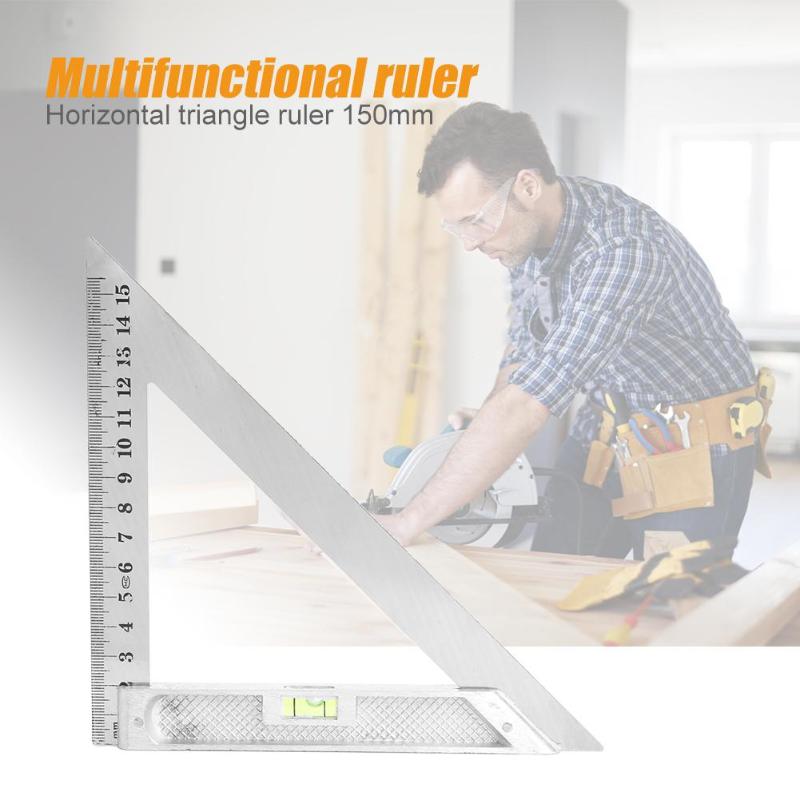 Multi-functional L-square Triangle Ruler Measuring Tool Accurate Measurement and Wide Application Right Angle Protractor