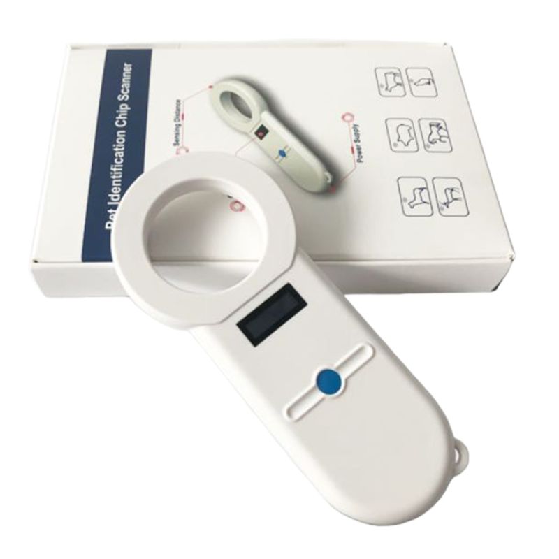 Handheld Protable Pet Chip Reader Scanner Animal Microchip Recognition Reader