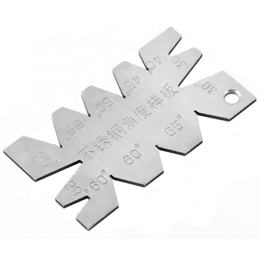 3 pcs Set Drill Angle Inspection Carpenter Tools Drill Diameter Angle Gauge Set Sharpener Tools S/S Ruler Woodworking