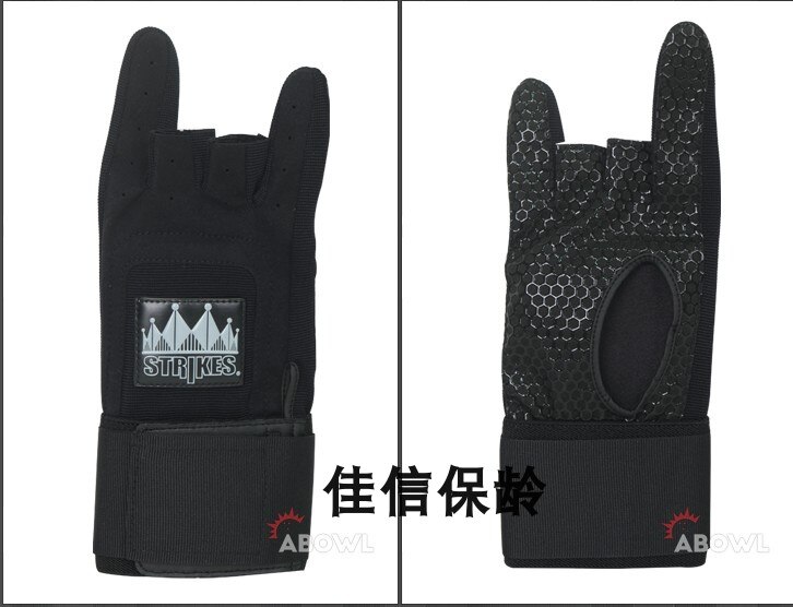 Gants de poignet antidérapants de Bowling de supérieure avec plaque d'acier