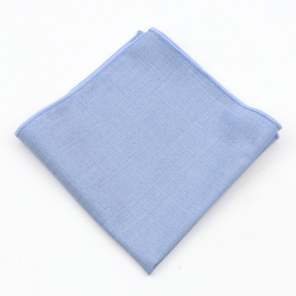 Solid Color Polyester Bamboo Fiber Handkerchiefs For Men Classic Casual Suits Pocket Square Mens Black Khaki Blue Towels: Red