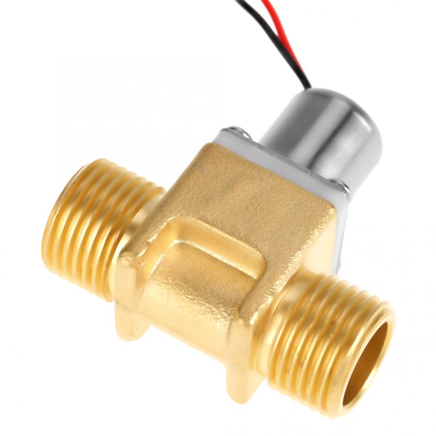 DC 4.5V 1/2&quot; Water Pulse Electromagnetic Valve Brass Solenoid Valve Toilet Flush Valve