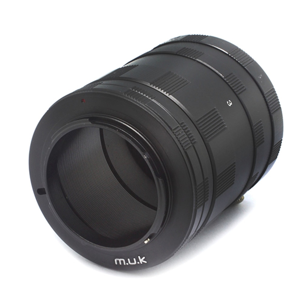 Pixco macro tubo de extensão anel conjunto terno para olympus panasonic micro 4/3 montagem da câmera lente