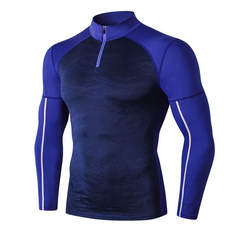T-shirt de sport à manches longues pour homme