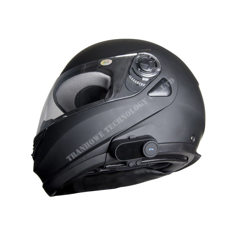 FreedConn 3 Riders Speaker Motorcycle Intercom BT Bluetooth Wireless Interphone Helmet Headset with FM Radio + Soft Earphone