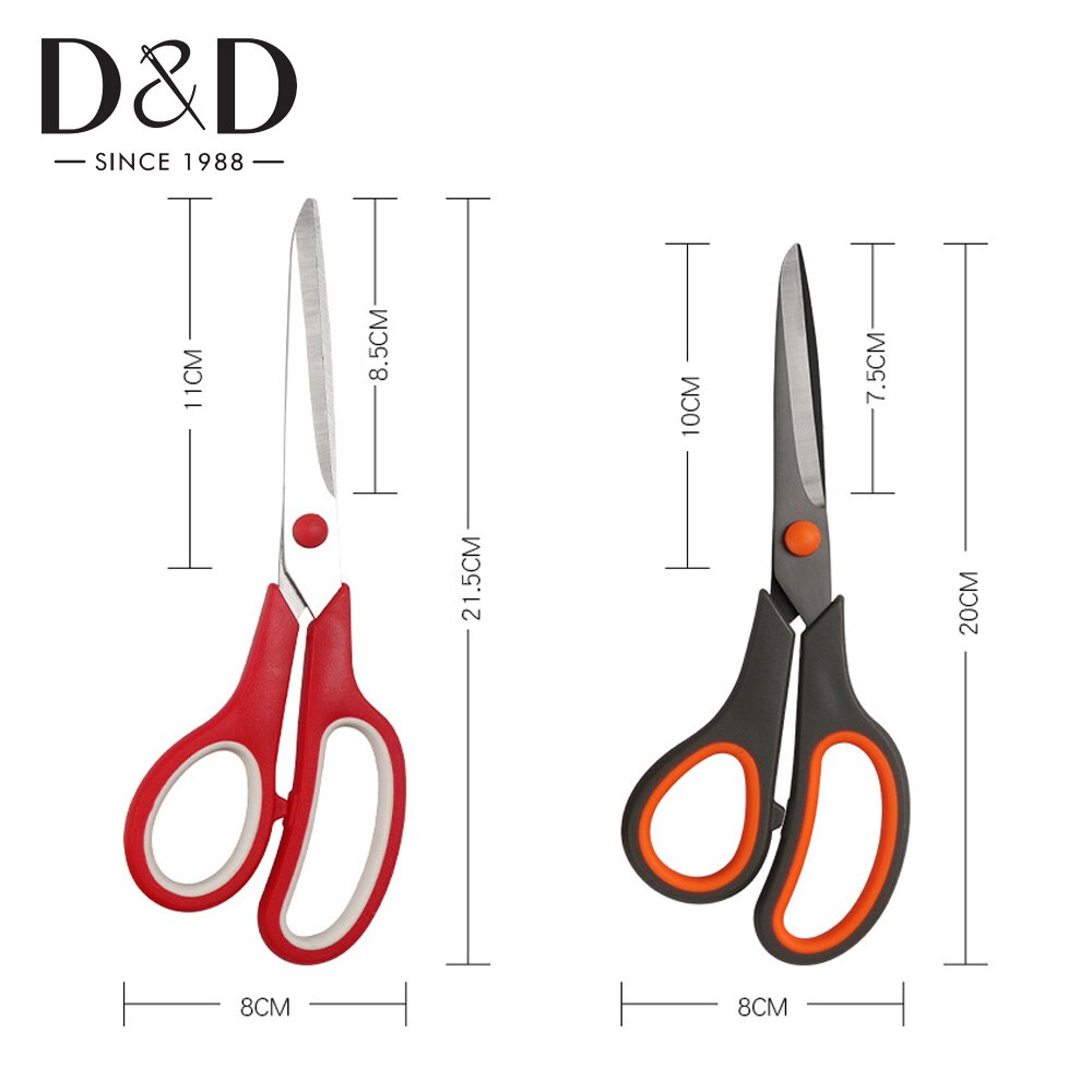 Tijeras de sastre profesionales de acero inoxidable para bordado y costura, herramienta de costura para manualidades de tela, DIY