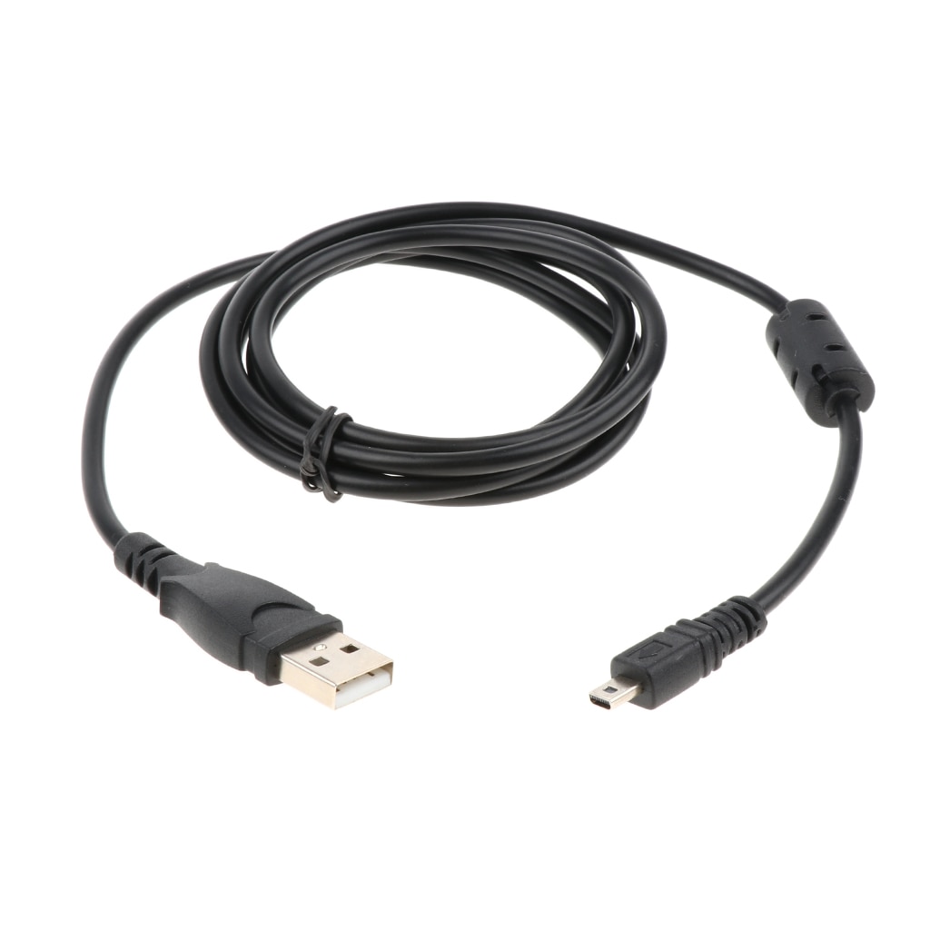 1.5 M Usb 8 Pin Data Sync Kabel Voor Nikon Coolpix P1 P2 P3 P4 S210 S600 S620 S630 S640 s710 S3000 S4000 S6000 S8000