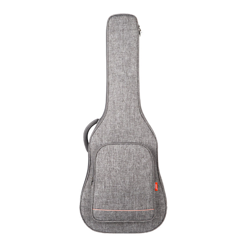 40/41 pouces guitare étui de transport Oxford tissu acoustique guitare sac étui Double bretelles rembourré guitare sac à dos étanche: Gray